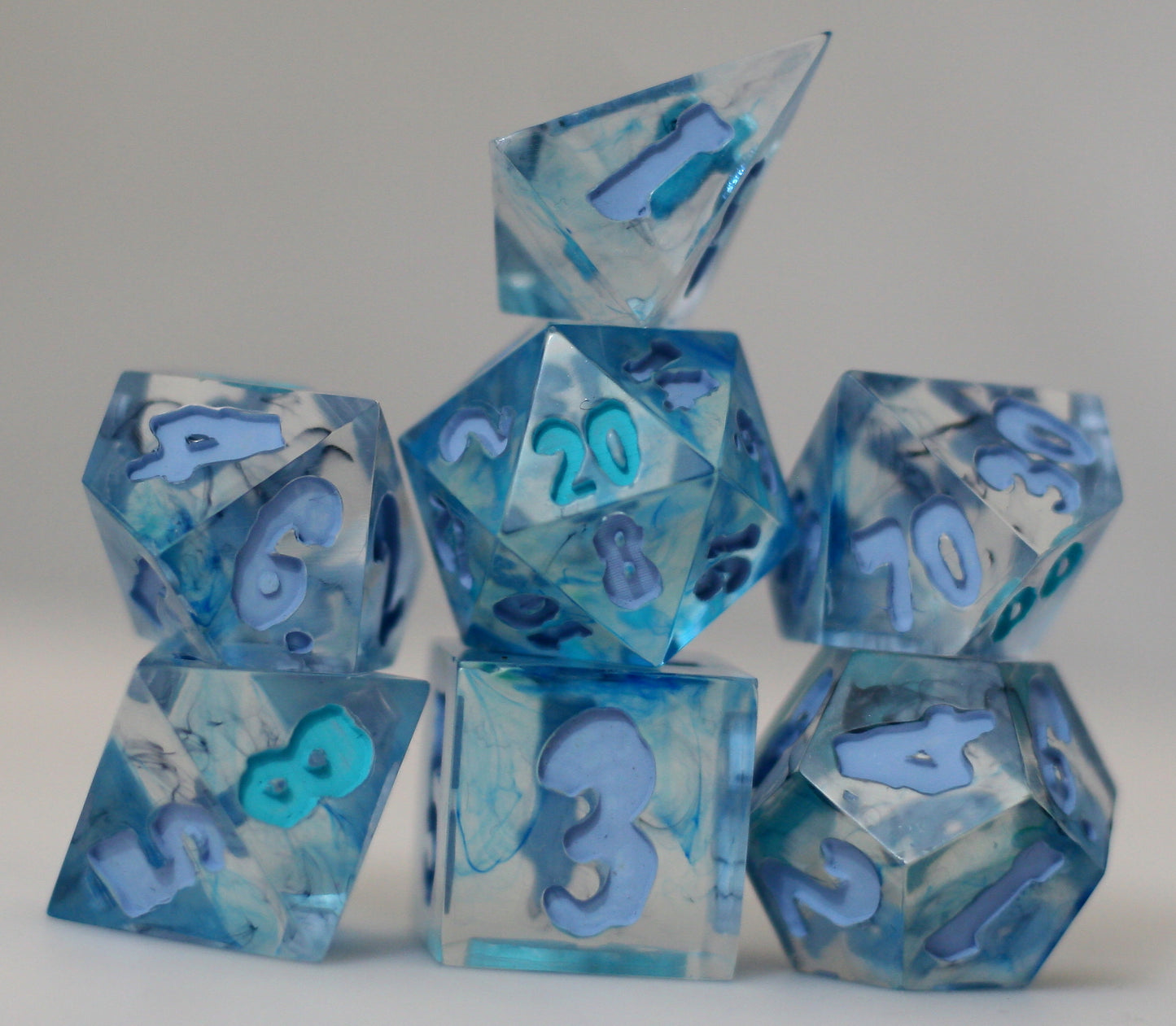 Black & Blue Wisps