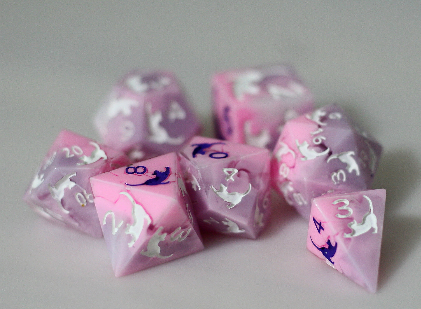 Pink & Purple Cats
