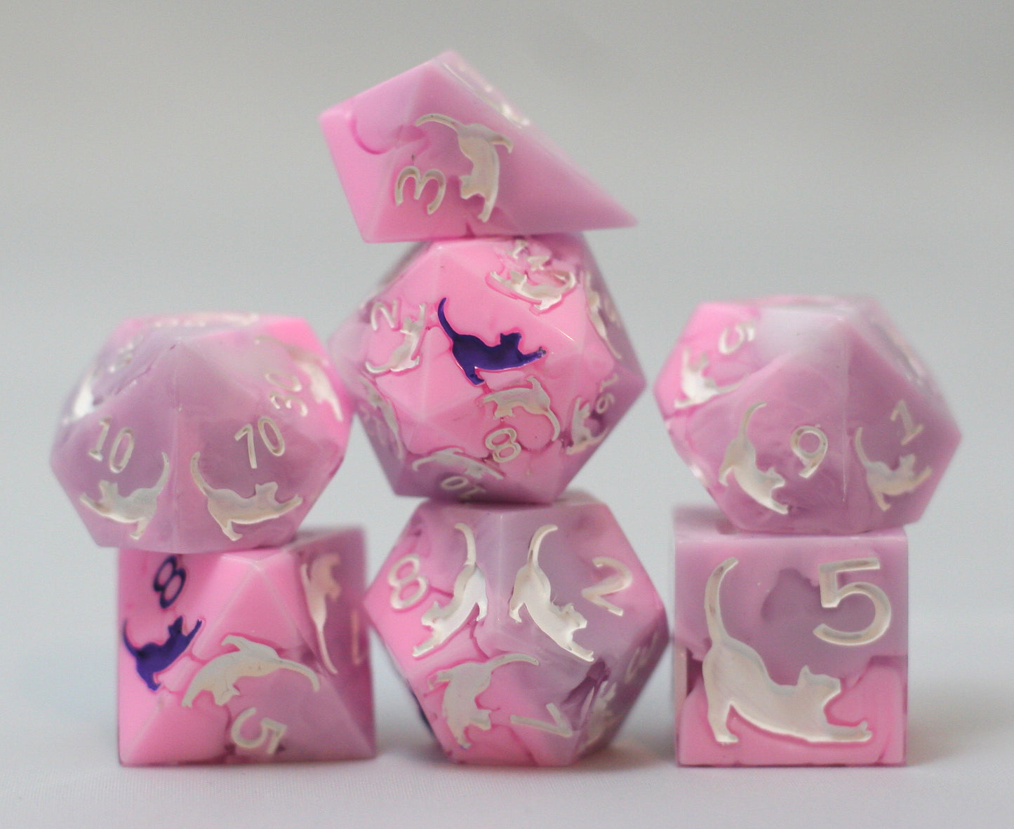 Pink & Purple Cats
