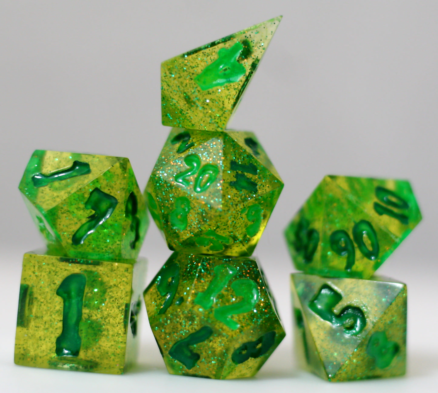 Yellow & Green UV Reactive
