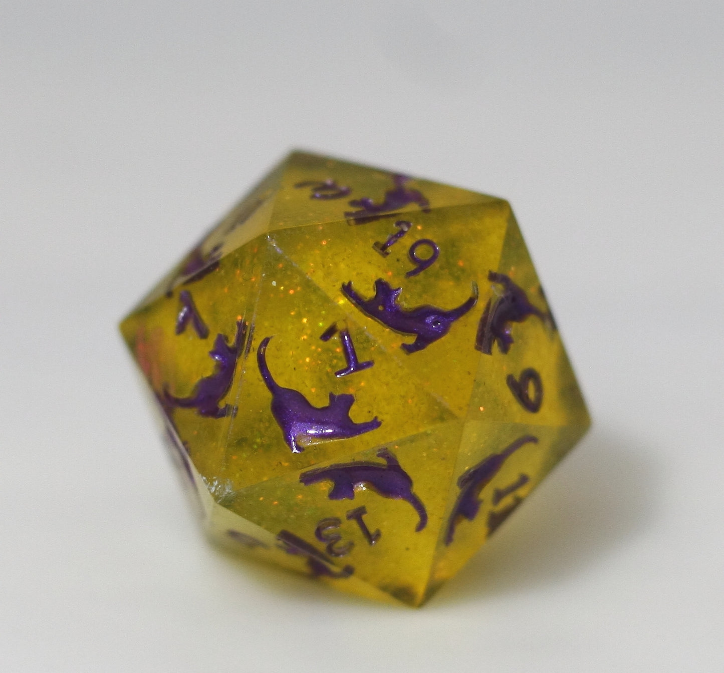 Yellow & Purple Cat Chonk