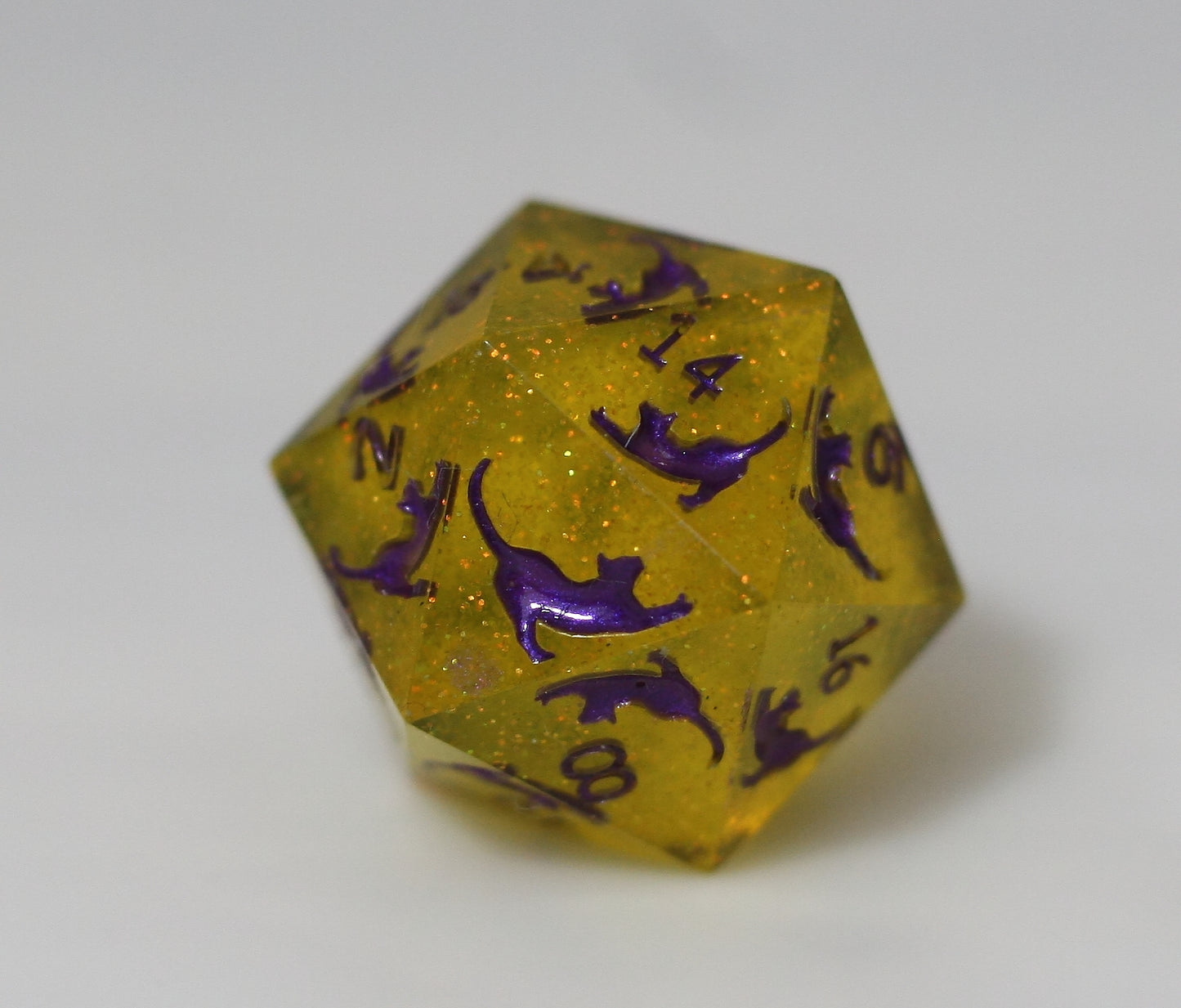 Yellow & Purple Cat Chonk
